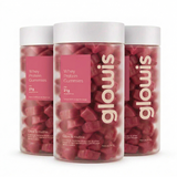 Whey Protein Gummies Morango Kit 3 potes de 60 Gomas