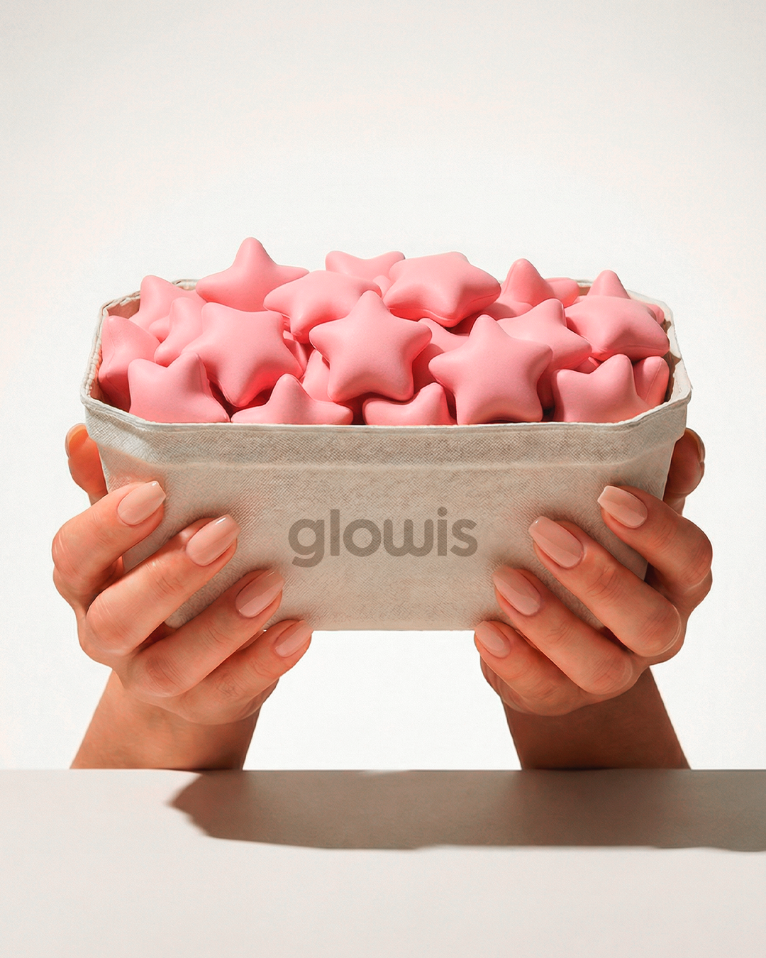 Glowis em formato de gummies