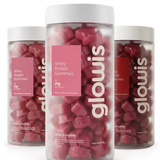 Whey Protein Gummies Kit 3 potes de 120 Gomas - 2 Morango e 1 Frutas Vermelhas